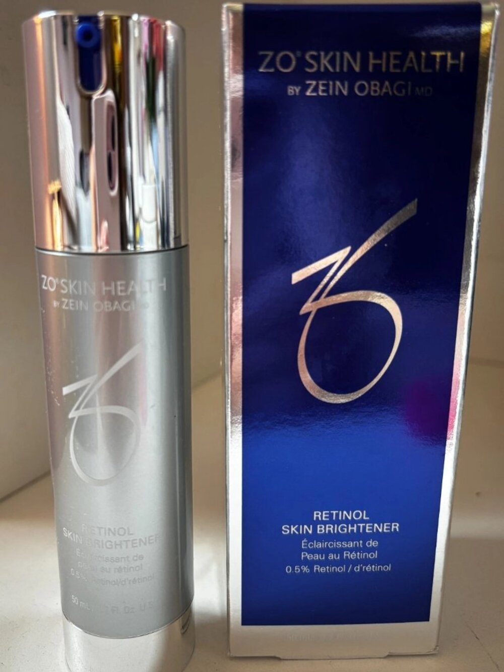 ZO Skin Health 0.5% Retinol Skin Brightener 1.7oz./50ml New Exp 5/27